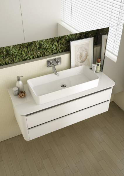 Раковина накладная 80x40 Sanindusa Sanlife 136749004