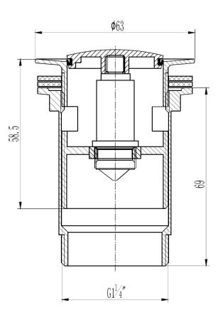 Донный клапан Sanindusa для раковин 4V9411, хром Донный клапан Sanindusa для раковин 4V9411, хром