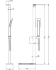 Душевой гарнитур Sanindusa Step 5R49070111 Душевой гарнитур Sanindusa Step 5R49070111