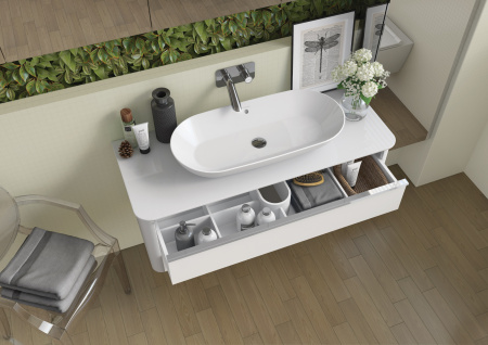 Раковина накладная 80x42 Sanindusa Sanlife 136799004