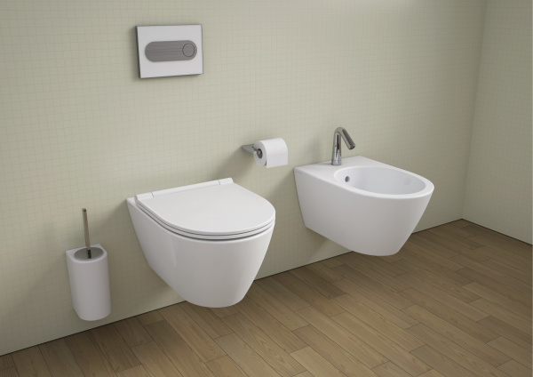 Унитаз подвесной безободковый Sanindusa Sanlife 136032004