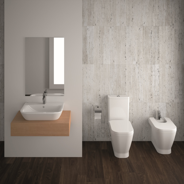 Бачок для унитаза Sanindusa Look прямоугольный 1341110LM